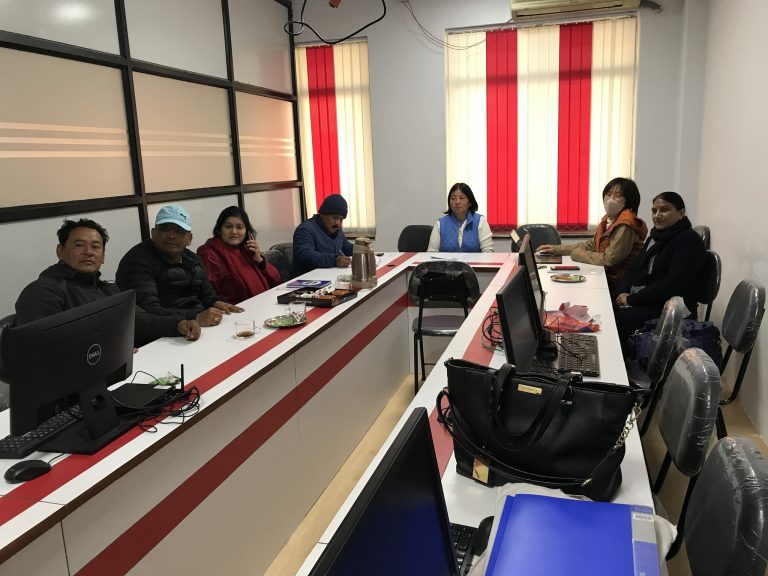 Meeting with Pokhara Komagane Friendship Association (PKCAF)